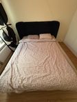 IKEA TUFJORD sängram + skummadrass ÅKERHAMN