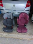 2 bilbarnstolar med isofix