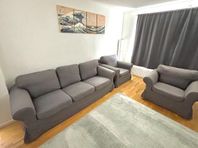 Ektorp soffa och fåtölj