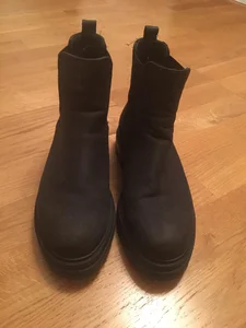 Läder boots 