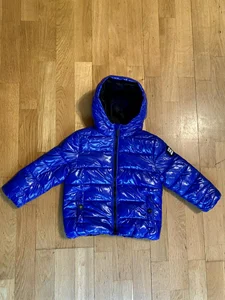Blå jacka höst/vår i storlek 98
