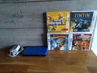 Nintendo 3DS XL Fint skick Inkl 4 Spel