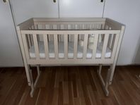 Bedside crib Oslo - Sand (Troll nursery) ink. madrass. 