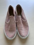Rosa Clarks skor ballerina sneakers vårskor i mocka skor