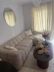 Elise Bubblig Soffgrupp 3-sits Divansoffa Höger + Fåtölj