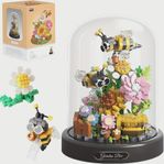 Imitations LEGO - Blomster och Bin (Micro Bricks)
