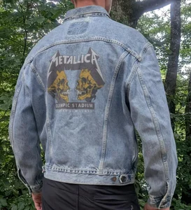 Äkta Vintage Metallica Crewmember Jacket 1993