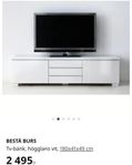 Tv bänk IKEA BESTÅ BURS