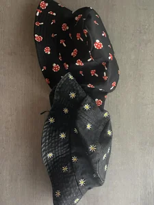 Fiskehat - Blommor & Svampar Motiv