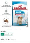 puppy medium royal canin 4 kg
