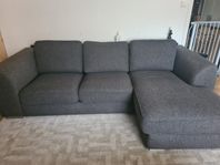 3 sitssoffa med schäslong 