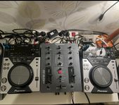 2st CDJ-400 + Allen Heath Xone 22 mixer