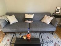 ÄPPLARYD 3-seat sofa, Lejde grey/black