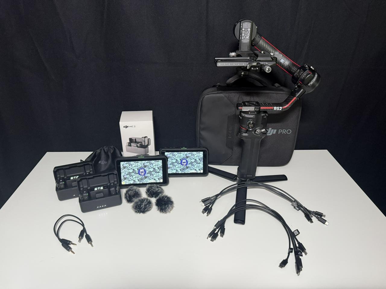Proffsutrustning: DJI RS 2, D...