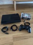 Playstation 3 med 3 spel