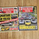 Teknikens Värld gamla tidningar