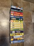 Barnfilmer VHS och DVD