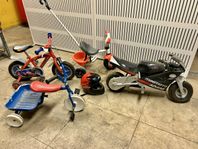 cyklar för barn + el motor