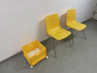 IKEA 70-tal plaststolar Scala