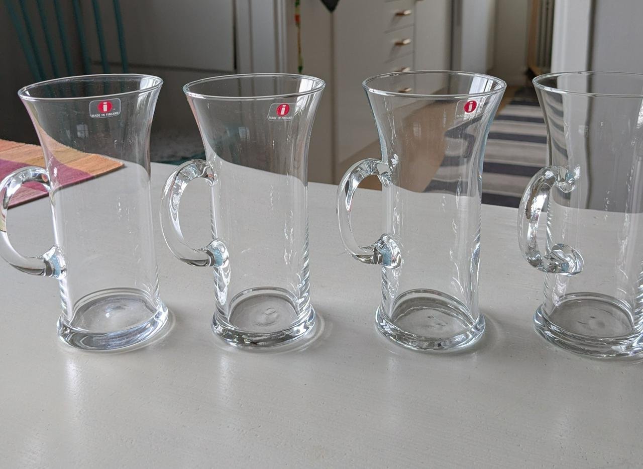 Fyra Irish Coffee glas