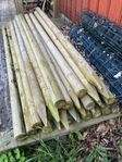 Staketstolpe 70x2200 mm cylindrisk