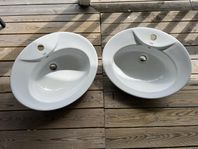 Två handfat