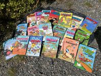 Disneyböcker i hårdpärm- 19 st klassiker från 80/90-tale