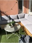 IKEA HÅLLÖ sittdynor och kuddar