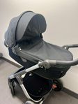 Stokke douvagn svart