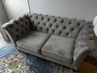 2-sits soffa Henry Chesterfield