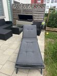 Solbädd med dyna 