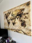 TAVLA KARTA: INSPIRATION AV LEONARDO DA VINCI