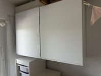 IKEA Metod väggskåp med Voxtorp-luckor (2 st)