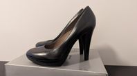 Geox svart high heels-s:38