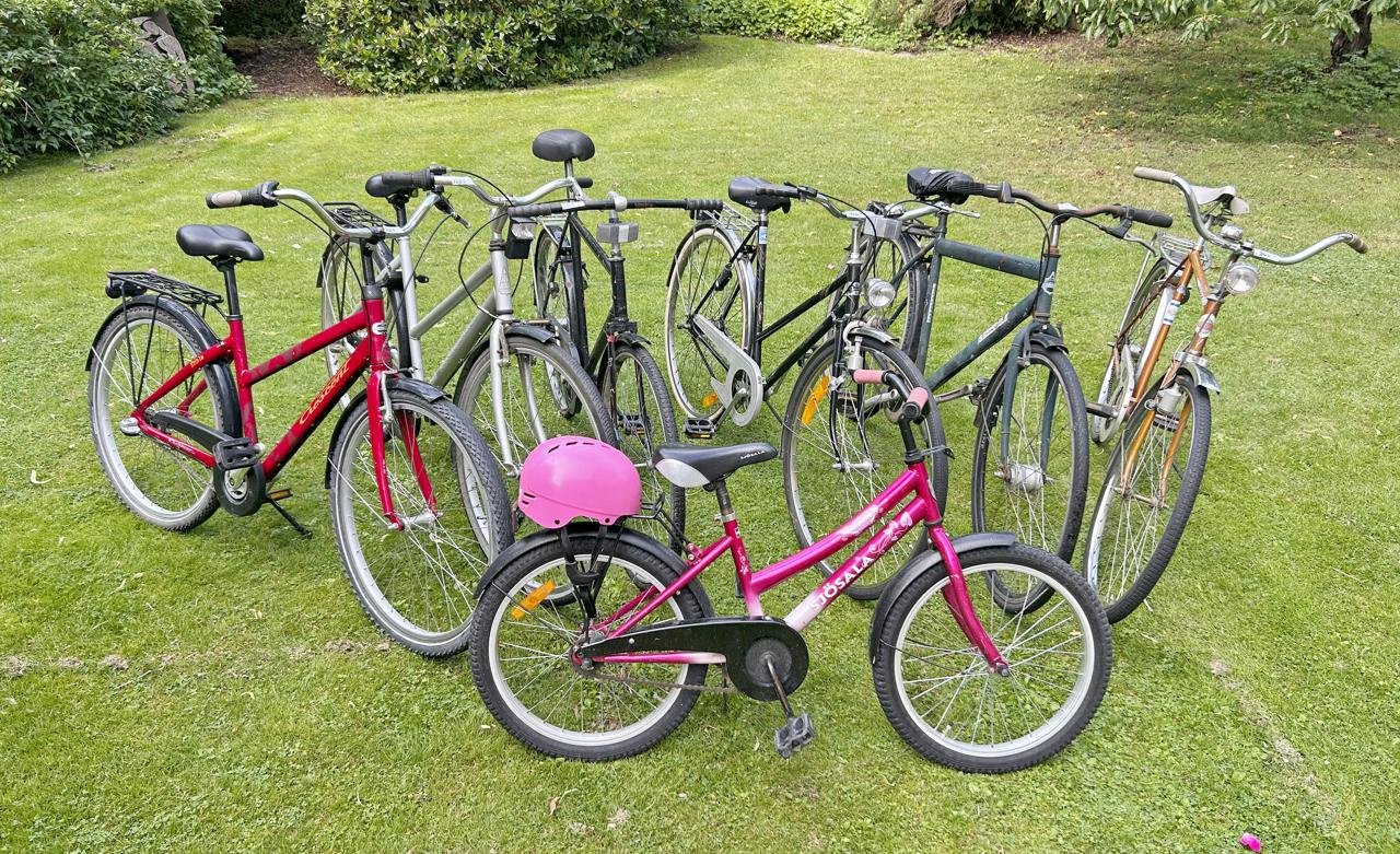 Cyklar från 500 kr, pengarna ...