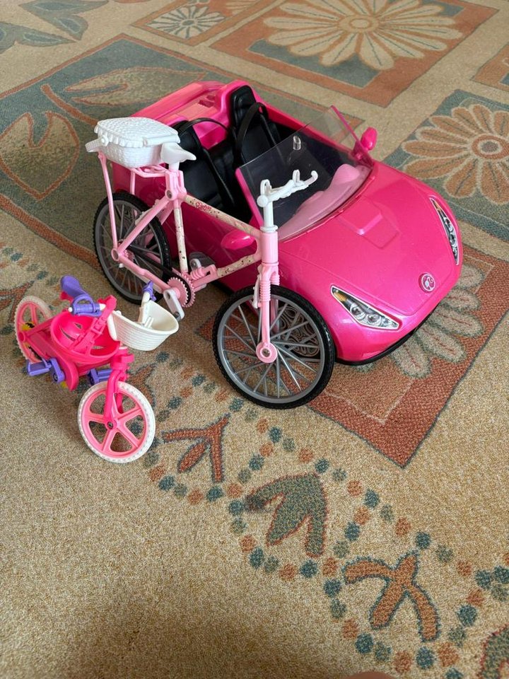 Barbie bil och cykel