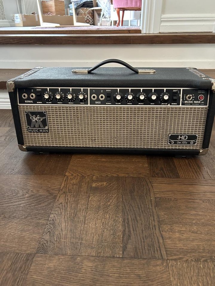 Music Man HD-120 Head – Rörsl...