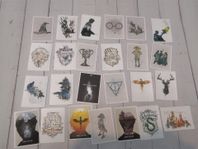 25 stycken Harry Potter affisch Klistermärken