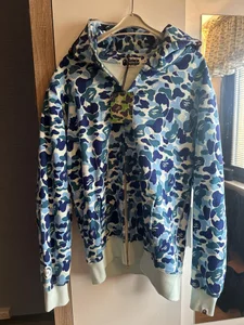 Bape zip-up hopdie L