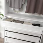 Ikea Pax komplement lådor med inramad front 6 st