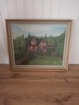En jätte fin oljemålning från 1934 