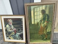 Tavlor med ”Zorn” motiv