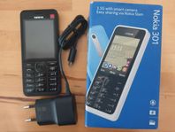 Nokia 301 - Helt ny - I kartong - Oanvänd
