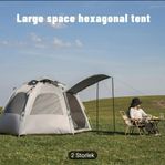 Pop-up tält för camping 5-6 personers, Automatisk