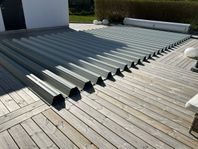 Vinterplåtar för pool 4x8m