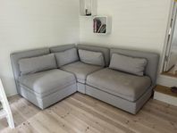 Bäddsoffa / hörnsoffa Vallentuna IKEA 160 bädd