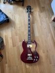 Epiphone EB-3 bas + enkelt fodral