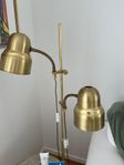 Gammal Designlampa i mässing