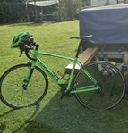 Racercykel och damcykel
