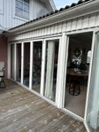 vikdörrar till uterum 